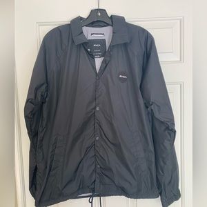 RVCA Windbreaker Jacket Black